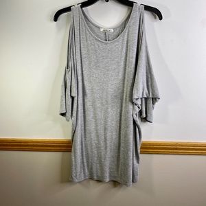 GGL Dolman Sleeve Tunic with shoulder cutout